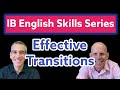 Effective Use of Transition Words