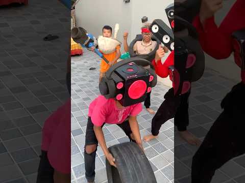 Car tire flipping game #skibiditoilet #speaker