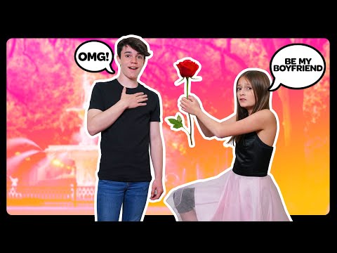 ASKING MY CRUSH TO BE MY BOYFRIEND **SURPRISE Valentines Day Proposal**🌹❤️|Sophie Fergi