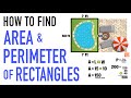 Finding Area and Perimeter of Rectangles