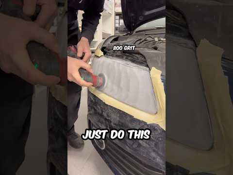 How to restore cloudy headlights