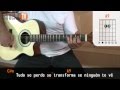 Videoaula Amo Noite e Dia (aula de violão simplificada)