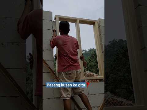 pasang kusen jendela #education #shorts