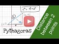 Distance and Coordinate Geometry Concepts
