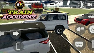 TRAIN ACCIDENT 😰 INDIAN BIKE DRIVING 3D #gaming #indianbikes #story #cheatcodes