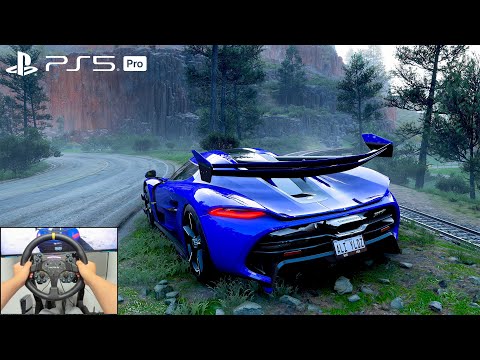 Koenigsegg Jesko | Forza Horizon 5 | PS5 Pro 4K | Moza Wheel