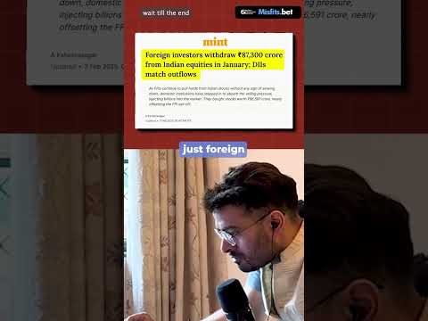 Fraud Behind India's Stock Market Crash, Greed for Taxes killing Capital Markets? @PSIRByMisFits