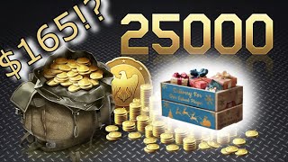 I opened $165 of Holiday Crates