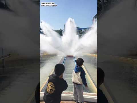 🚆💦 Shocking Train Moment 😲