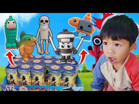 เจ้าเปา รีวิวกล่องสุ่ม‼️ทุงทุงทุงซะฮูร์  tung tung tung sahur bombardino crocodilo ชิมแปนซี ep.2