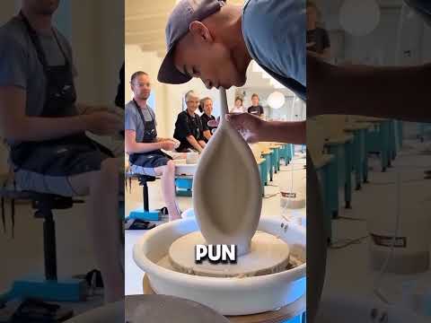 MEMBUAT VAS DENGAN CARA DI HEMBUS❗️#videoviral #keren #seni