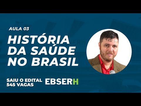 CONCURSO EBSERH | EVOLUÇÃO HISTÓRICA DA ORGANIZAÇÃO DO SISTEMA DE SAÚDE NO BRASIL #3