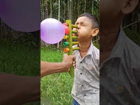 Creative Bamboo Balloon Toy | Amazing 5 Tube DIY Craft Idea