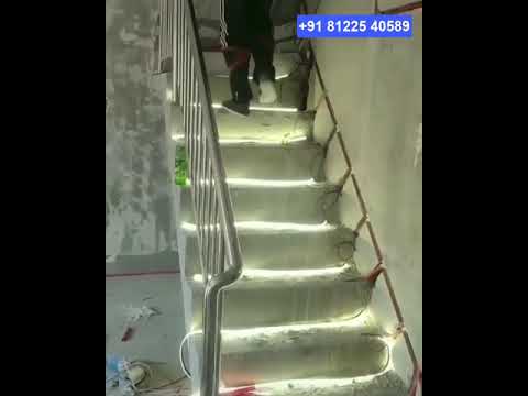 Awesome LED Light stair Steps House Interior Decor +91 81225 4589