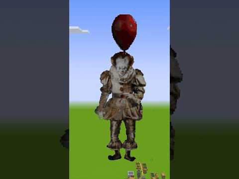 Minecraft Scariest Pixel Art? ๐ฑ #minecraft #shorts