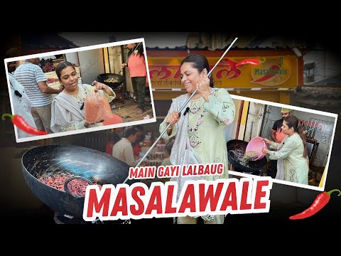 Main Gayi Malvani Masala Banane Lalbaug Masalawale Ke Paas | Original Masala Making In Mumbai