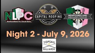 Night 2 - 2026 Capital Roofing Newfoundland Premier League