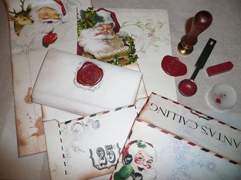 Santa Baby - Christmas - Holiday Envelopes and Letters...