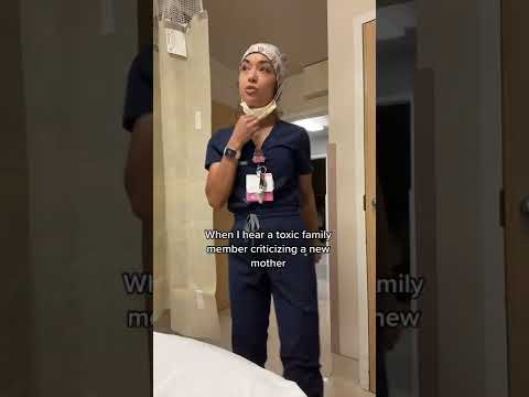 When a toxic family member talks smack about my patient #shorts