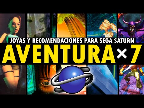 7 juegos de AVENTURA 🔝 de SEGA SATURN