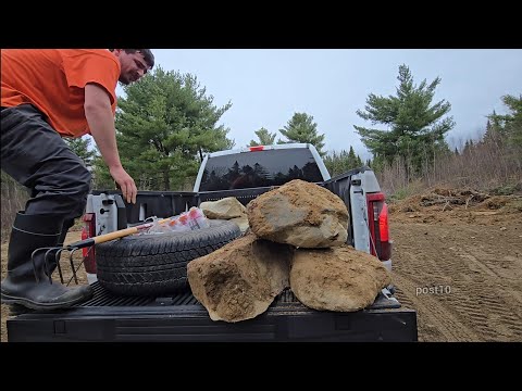 Camping At Walmarts While, Taking Rocks From A Job Site And Smuggling Them Across 12 State Lines