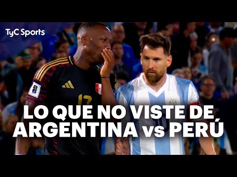 Lo que NO VISTE de ARGENTINA vs PERÚ 🔥 GOLAZO de LAUTARO MARTÍNEZ, magia de MESSI, los hinchas y más