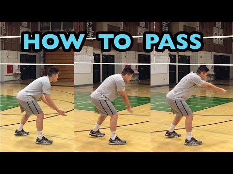 Passing FUNDAMENTALS - How to PASS Volleyball Tutorial (part 1/6)