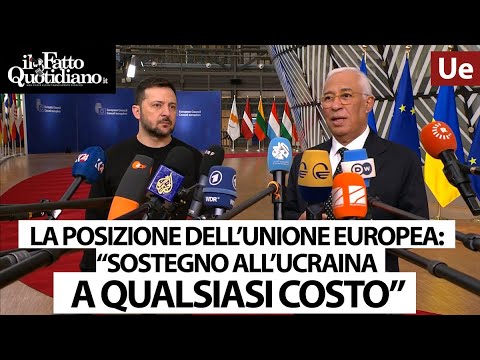 Costa a Zelensky: "Sostegno all'Ucraina a qualsiasi costo. Un giorno entrerete nell'Unione europea"