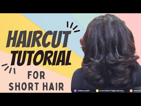 Step haircut for Short hair || Haircut for Curly hair