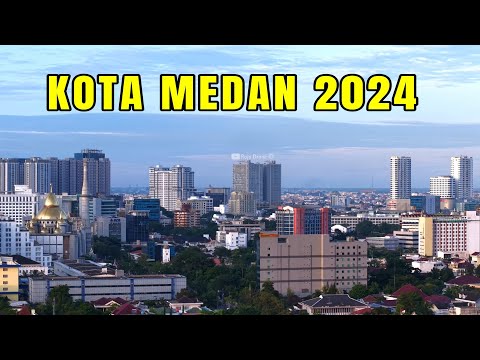 Drone Kota Medan 2024, Kota Terbesar ke 3 di Indonesia