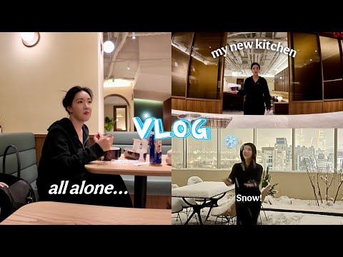 My 1 week stay at a fancy new co-living space in Seoul but there’s nobody apart from me 🥹 Korea vlog