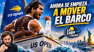 ALCARAZ EN EL US OPEN - AHORA SE EMPIEZA A MOVER EL BARCO - LA LUPA ATP DE AMUY