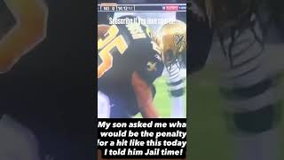 Definitely not allowed in today’s NFL. #nfl #football #sports