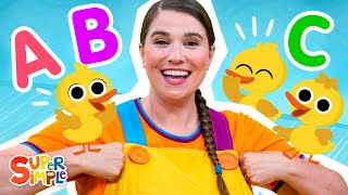 ABC Quack | Alphabet Game | Quack With Caitie | Super Simple ABCs