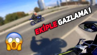 EKİPLE GAZLAMA|MOTOVLOG#7