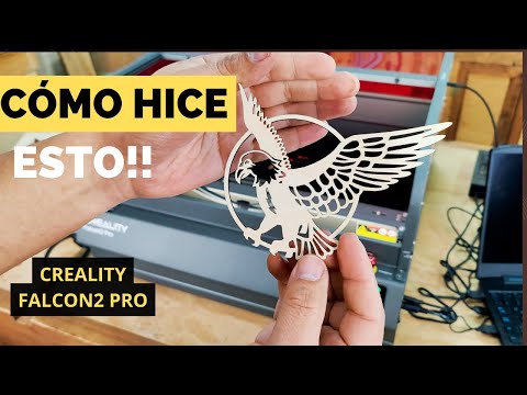 GRABADORA y CORTADORA  LASER FALCON2 PRO en mi Taller de Carpinteria. Unboxing y primeras pruebas