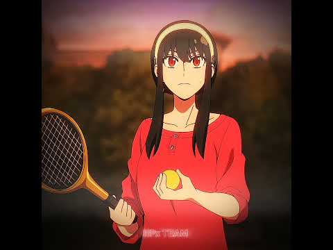 When Yor & Fiona Playing tennis 🎾 I  #anime #spyxfamily