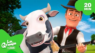 ¡Nos divertimos con La Granja de Zenón! 🎉 Canciones Infantiles (20min) | El Reino Infantil
