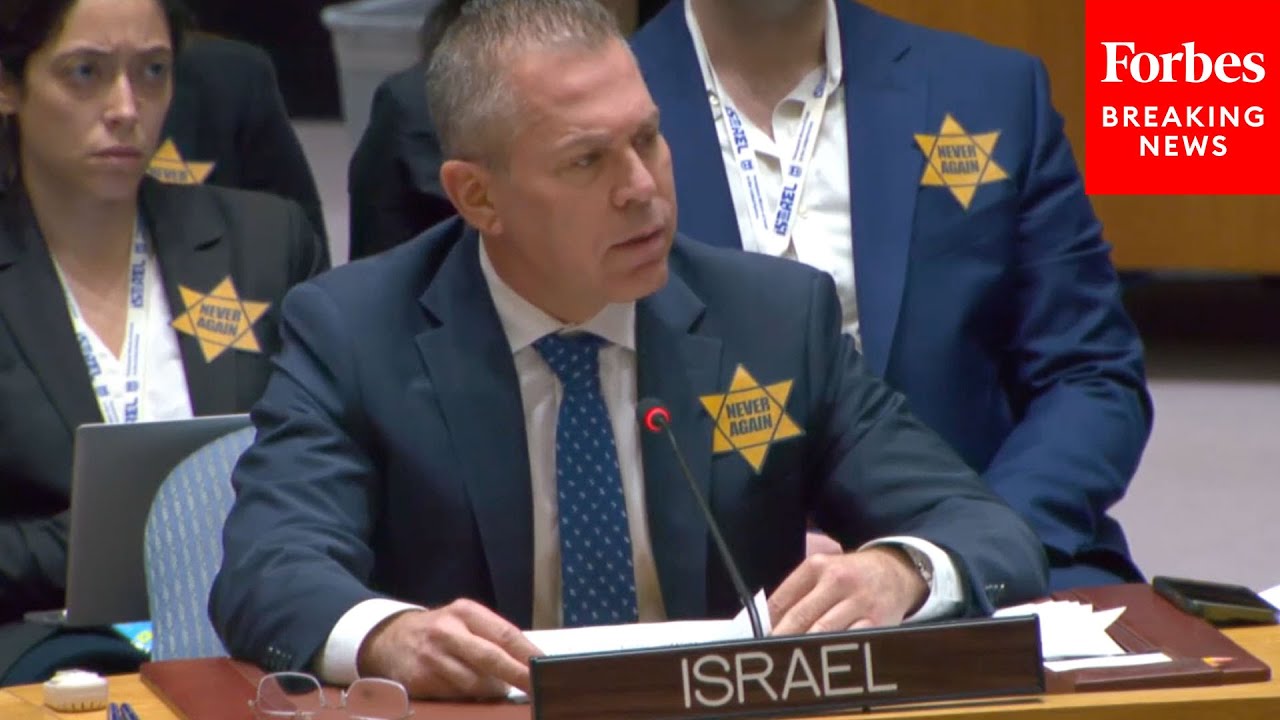 Israel’s UN Ambassador Wears Star Of David To Security Council Meeting