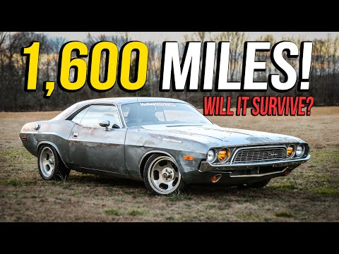 RATTY Hemi Challenger 1,600+ Mile Road Trip! Will It Survive?