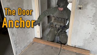 Door Anchor for urban Rappelling