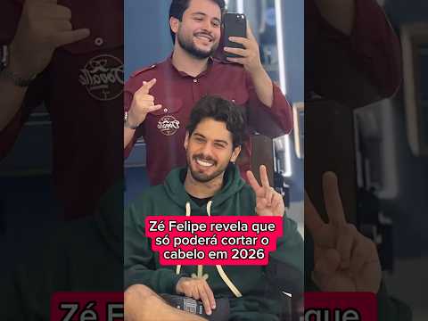 Zé Felipe revela que só poderá cortar o cabelo em 2026