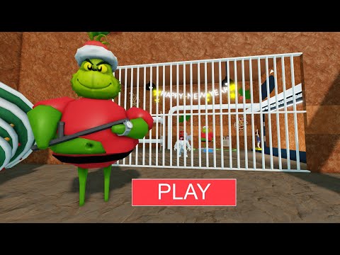 GRINCH'S PRISON RUN! OBBY ROBLOX