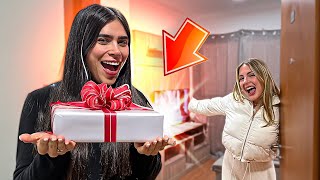 FIZ UMA SURPRESA PARA GI NO APARTAMENTO NOVO DELA!!
