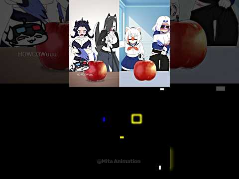 옷을 없애는 마술쇼.. 2편 MAGIC APPLE 🍎 #animation #memes