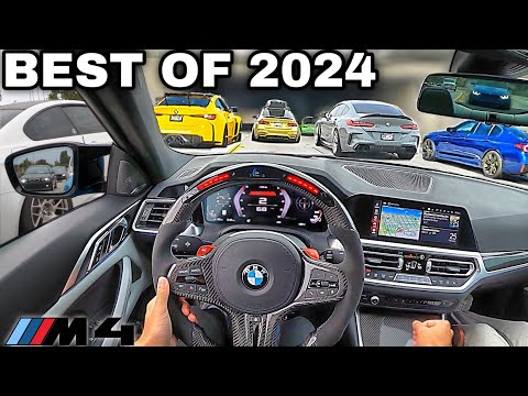 You Drive A Straight Piped BMW M4 G82 - BEST MOMENTS FROM 2024 [LOUD EXHAUST POV]