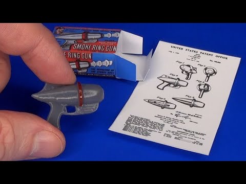 DIY Miniature 1950s Smoke Ring Gun – Perfect for Barbie, LOL Dolls & Dollhouses  Retro Toy Crafting!