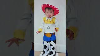 Our Baby and Dogs Dress up like Toy Story!