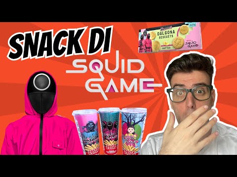 SNACK SQUID GAME LI HO PROVATI 😱 *SPECIALE 700.000 ISCRITTI*