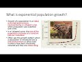 Logistic and Exponential Growth Concepts